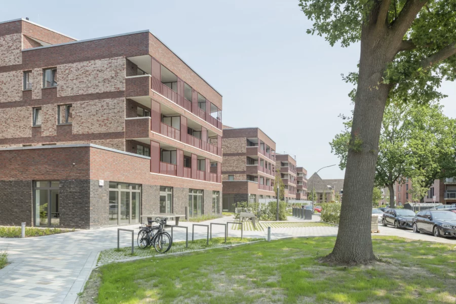 Wohngebäude im IBA Hamburg Quartier Fischbeker Heidbrook